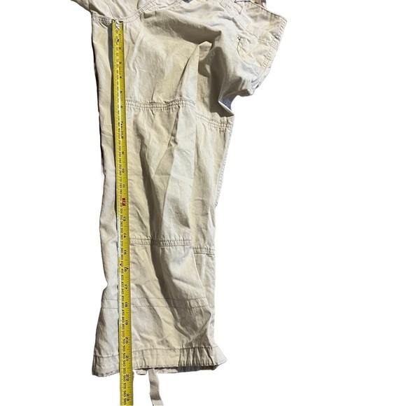 Y2K Bluenotes capri pants Sofia size 11 beach casual lightweight drawstring - Picture 6 of 7